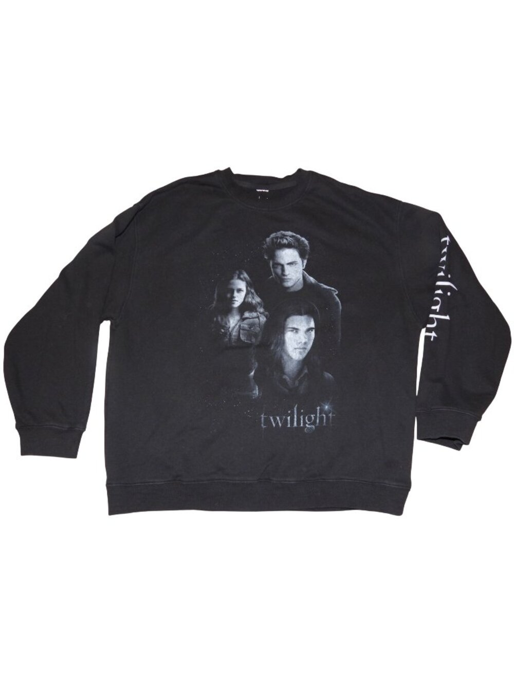 Twilight Movie Crew Neck Pullover Sweatshirt Arm Hit Adult XL
